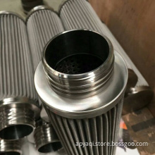 stainless steel hydraulic oil filter element